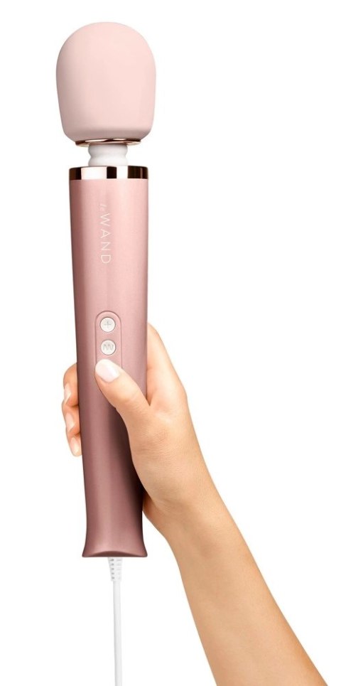 Le Wand - Masażer Łechtaczki 34 cm Ruchoma Główka Powerful Plug-In RoseG Le Wand - Masażer Łechtaczki 34 cm Ruchoma Główka Powerful Plug-In RoseG