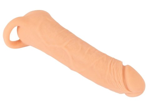 Nature Skin - Przedłużka Na Penisa I Masturbator Cipka 2w1 Duża Nature Skin - Przedłużka Na Penisa I Masturbator Cipka 2w1 Duża