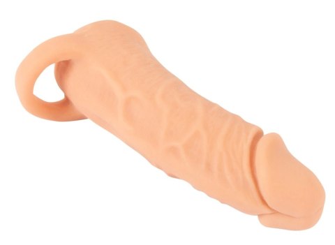 Nature Skin - Przedłużka Na Penisa I Masturbator Cipka 2w1 Średnia Nature Skin - Przedłużka Na Penisa I Masturbator Cipka 2w1 Średnia
