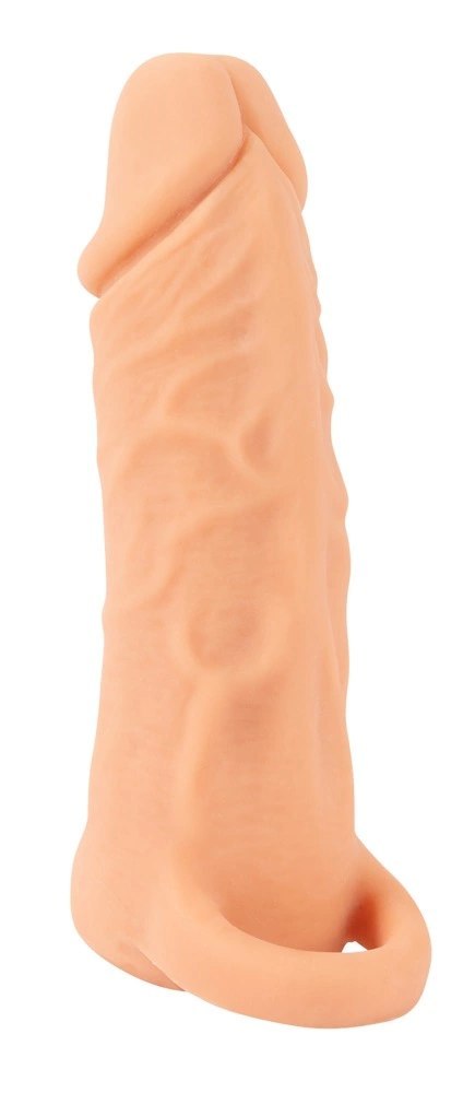 Nature Skin - Przedłużka Na Penisa I Masturbator Cipka 2w1 Średnia Nature Skin - Przedłużka Na Penisa I Masturbator Cipka 2w1 Średnia