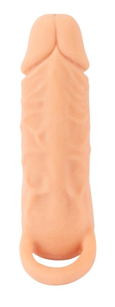 Nature Skin - Przedłużka Na Penisa I Masturbator Cipka 2w1 Średnia Nature Skin - Przedłużka Na Penisa I Masturbator Cipka 2w1 Średnia