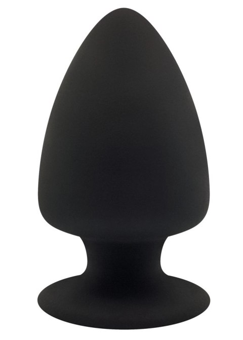 Silexd - Czarny Korek Analny Miękki Lub Twardy 13cm Silexd - Czarny Korek Analny Miękki Lub Twardy 13cm
