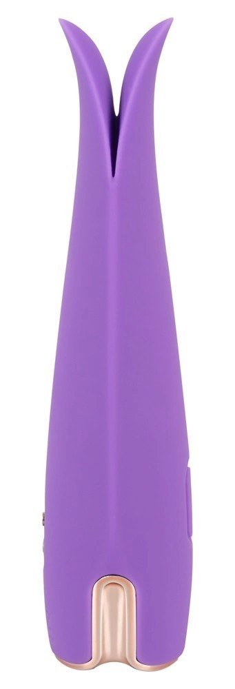 Skyn Caress - Stymulator Łechtaczki Z Podwójnym Języczkiem Fioletowy 13.3 cm Skyn Caress - Stymulator Łechtaczki Z Podwójnym Języczkiem Fioletowy 13.3 cm