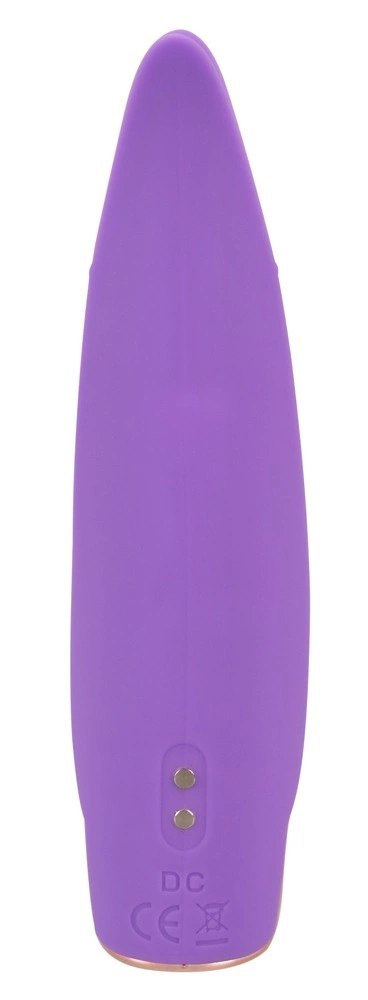 Skyn Caress - Stymulator Łechtaczki Z Podwójnym Języczkiem Fioletowy 13.3 cm Skyn Caress - Stymulator Łechtaczki Z Podwójnym Języczkiem Fioletowy 13.3 cm