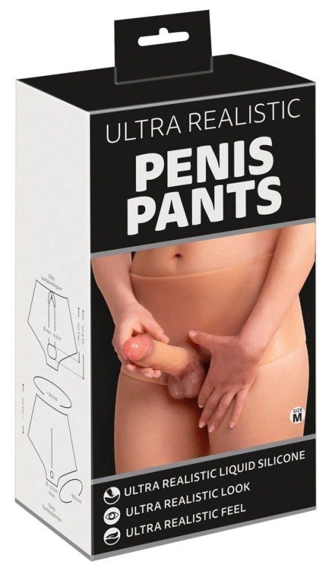 You2Toys - Majtki silikonowe - z penisem You2Toys - Majtki silikonowe - z penisem