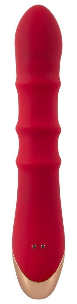 You2Toys - Wibrator - podwójny - króliczek - 3 ruchome pierścienie You2Toys - Wibrator - podwójny - króliczek - 3 ruchome pierścienie