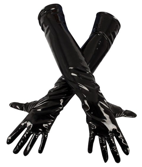 Black Level - Czarne Długie Rękawiczki L Black Level - Czarne Długie Rękawiczki L
