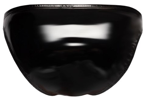 Black Level - Męskie Slipy Z Czarnym Połyskiem Z Zamkiem XL Black Level - Męskie Slipy Z Czarnym Połyskiem Z Zamkiem XL