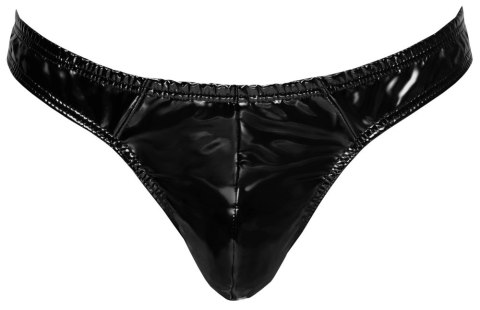 Black Level - Męskie Stringi Z Czarnym Połyskiem XL Black Level - Męskie Stringi Z Czarnym Połyskiem XL
