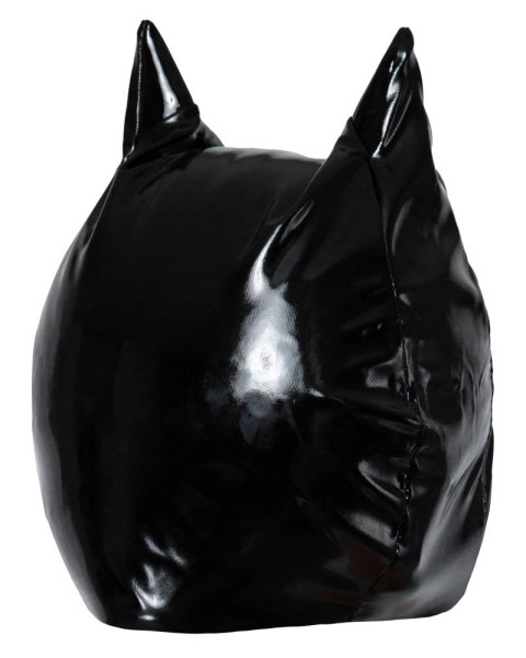 Black Level - Vinylowa Maska Z Uszami Kota Czarna S-L Black Level - Vinylowa Maska Z Uszami Kota Czarna S-L