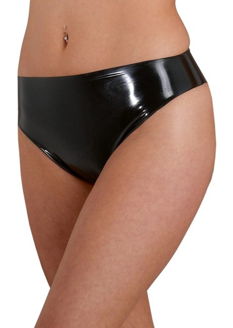 LATE X - Seksowne Czarne Lateksowe Majteczki 2XL LATE X - Seksowne Czarne Lateksowe Majteczki 2XL