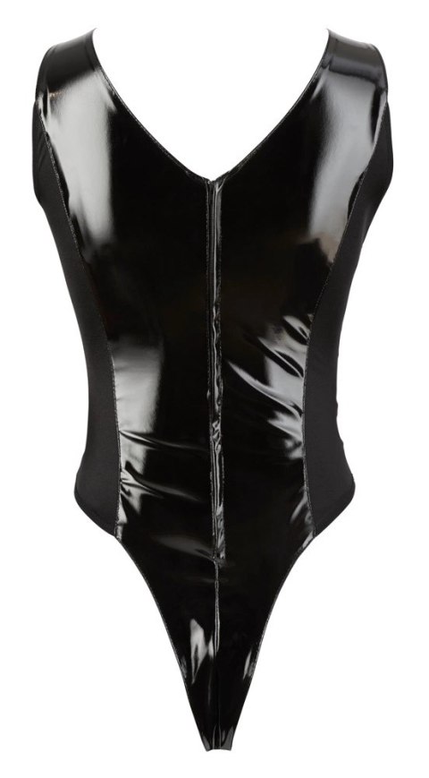 Black Level - Seksowne Vinylowe Body Bez Kroku I Biustu M Black Level - Seksowne Vinylowe Body Bez Kroku I Biustu M
