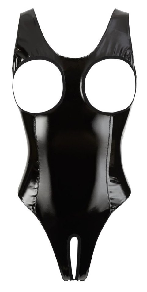 Black Level - Seksowne Vinylowe Body Bez Kroku I Biustu S Black Level - Seksowne Vinylowe Body Bez Kroku I Biustu S