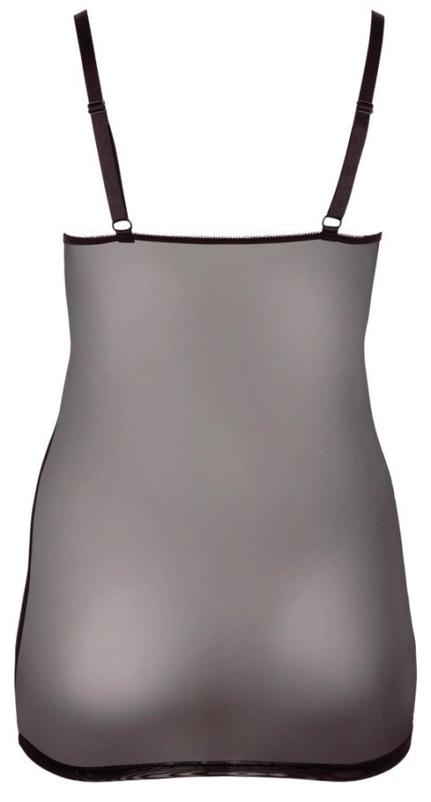 Cottelli CURVES - Seksowna Sukienka Bieliźniana Z Koronką Czarna 3XL Cottelli CURVES - Seksowna Sukienka Bieliźniana Z Koronką Czarna 3XL