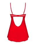 Obsessive - Seksowna Czerwona Sukienka Ze Stringami Ingridia XL/2XL