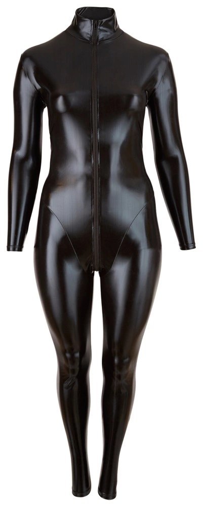 Cottelli CURVES - Seksowny Długi Kombinezon Z Rozpinanym Tyłem 2XL Cottelli CURVES - Seksowny Długi Kombinezon Z Rozpinanym Tyłem 2XL