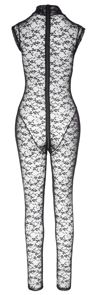 Cottelli LINGERIE - Seksowne Koronkowy Kombinezon Bez Rękawów Czarny L Cottelli LINGERIE - Seksowne Koronkowy Kombinezon Bez Rękawów Czarny L
