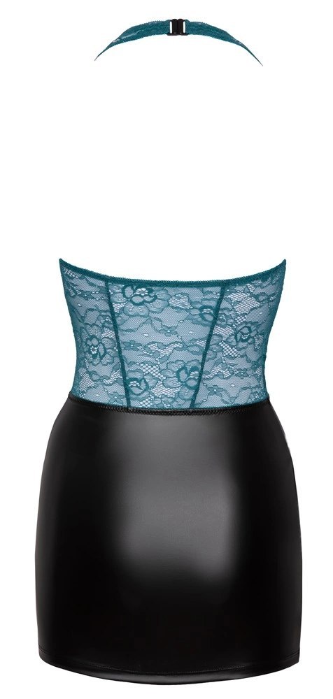 Cottelli LINGERIE - Seksowna Czarna Matowa Spódniczka Z Koronkową Zieloną Górą L Cottelli LINGERIE - Seksowna Czarna Matowa Spódniczka Z Koronkową Zieloną Górą L