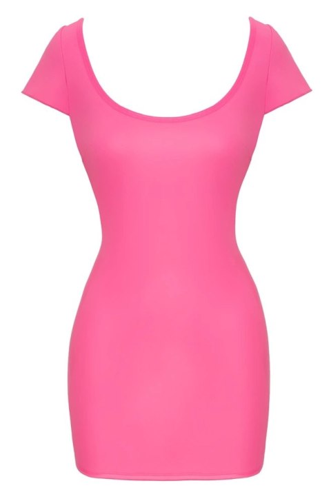 Cottelli PARTY - Seksowna Różowa Mini Sukienka Z Okrągłym Dekoltem XL Cottelli PARTY - Seksowna Różowa Mini Sukienka Z Okrągłym Dekoltem XL