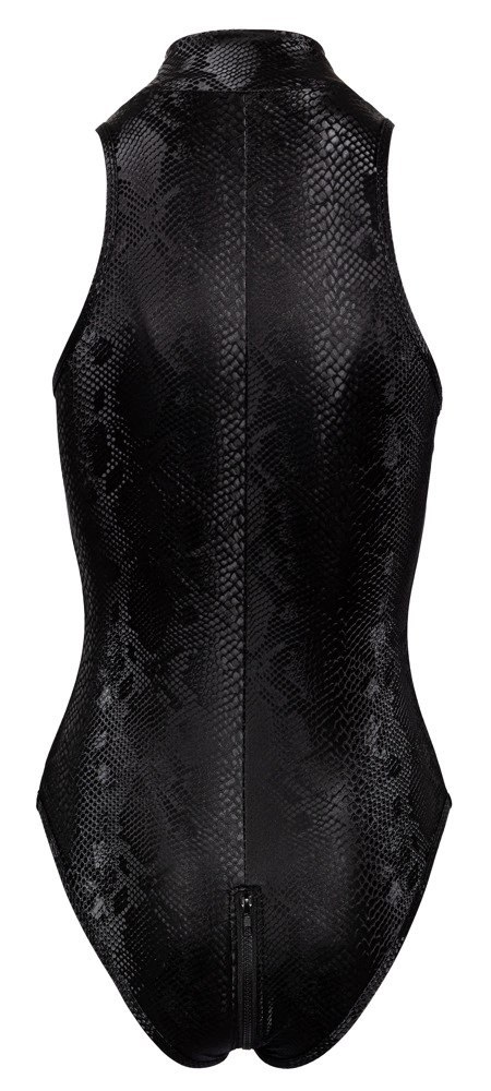 Cottelli PARTY - Seksowne Body W Kolorze Matowej Skóry Węża XL Cottelli PARTY - Seksowne Body W Kolorze Matowej Skóry Węża XL