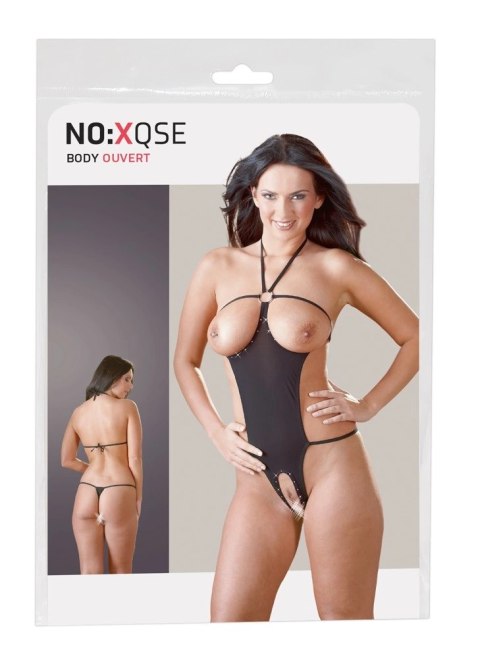 NO:XQSE - Seksowne Body Bez Krocza I Biustu Czarne S-L NO:XQSE - Seksowne Body Bez Krocza I Biustu Czarne S-L