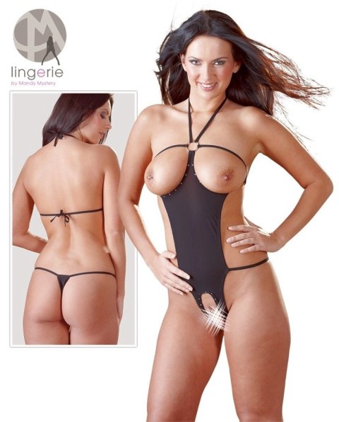 NO:XQSE - Seksowne Body Bez Krocza I Biustu Czarne S-L NO:XQSE - Seksowne Body Bez Krocza I Biustu Czarne S-L