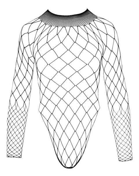 NO:XQSE - Seksowne Body Z Grubej Elastycznej Siateczki S-L NO:XQSE - Seksowne Body Z Grubej Elastycznej Siateczki S-L