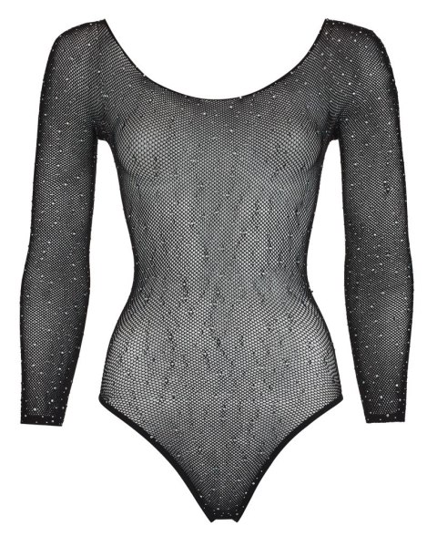 NO:XQSE - Seksowne Siateczkowe Body Z Brokatowymi Kamieniami S-L NO:XQSE - Seksowne Siateczkowe Body Z Brokatowymi Kamieniami S-L