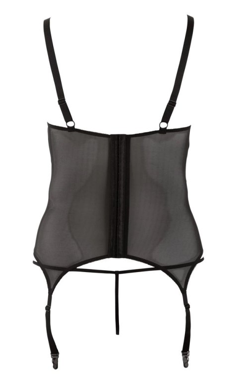 Cottelli CURVES - Seksowna Koszulka Z Rozcięciem Na Miseczkach + Stringi XL Cottelli CURVES - Seksowna Koszulka Z Rozcięciem Na Miseczkach + Stringi XL