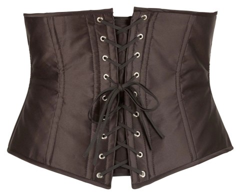 Cottelli CURVES - Seksowny Gorset Bez Biustu Na Haftki Czarny XL Cottelli CURVES - Seksowny Gorset Bez Biustu Na Haftki Czarny XL