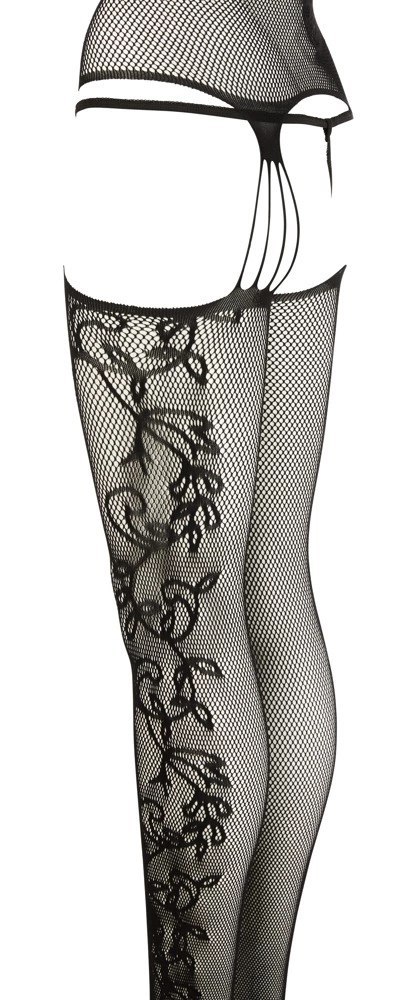 Mandy Mystery Lingerie - Czarna Koszulka Do Pończoch S-L Mandy Mystery Lingerie - Czarna Koszulka Do Pończoch S-L