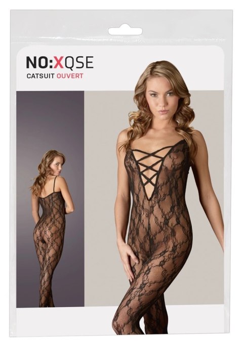NO:XQSE - Seksowny Koronkowy Kombinezon Z Paseczkami W Dekolcie L/XL NO:XQSE - Seksowny Koronkowy Kombinezon Z Paseczkami W Dekolcie L/XL