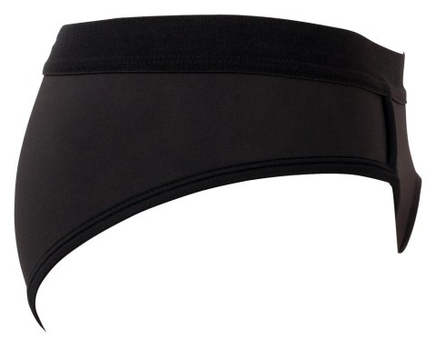 Bad Kitty - Gładkie Czarne Strap-On Z Pierścieniem Na Dildo 2XL Bad Kitty - Gładkie Czarne Strap-On Z Pierścieniem Na Dildo 2XL