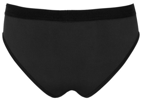 Bad Kitty - Gładkie Czarne Strap-On Z Pierścieniem Na Dildo L Bad Kitty - Gładkie Czarne Strap-On Z Pierścieniem Na Dildo L