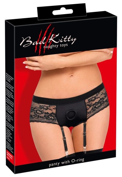 Bad Kitty - Seksowne Koronkowe Strap-On Z Paskami Do Pończoch XL Bad Kitty - Seksowne Koronkowe Strap-On Z Paskami Do Pończoch XL