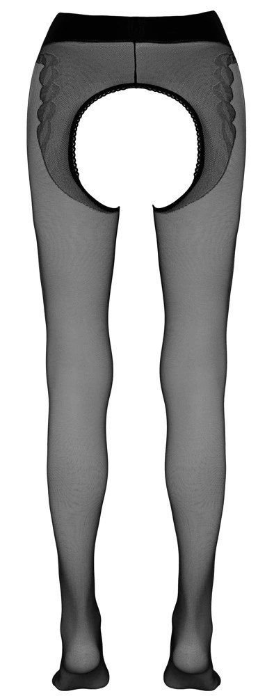 Cottelli LEGWEAR - Jedwabiste Rajstopy Z Otwartym Kroczem 5 Cottelli LEGWEAR - Jedwabiste Rajstopy Z Otwartym Kroczem 5