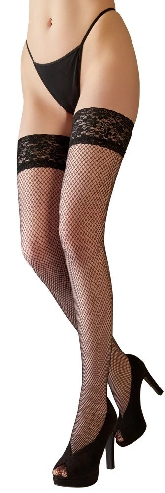 Cottelli LEGWEAR - Seksowne Pończochy Kabaretki Z Elegancką Koronką 4 Cottelli LEGWEAR - Seksowne Pończochy Kabaretki Z Elegancką Koronką 4