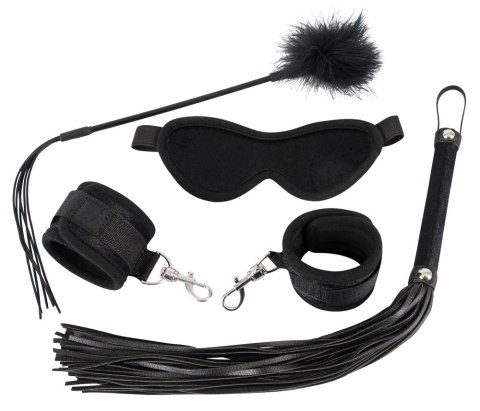 Bad Kitty - 4-Częściowy Zestaw BDSM Czarny Bad Kitty - 4-Częściowy Zestaw BDSM Czarny