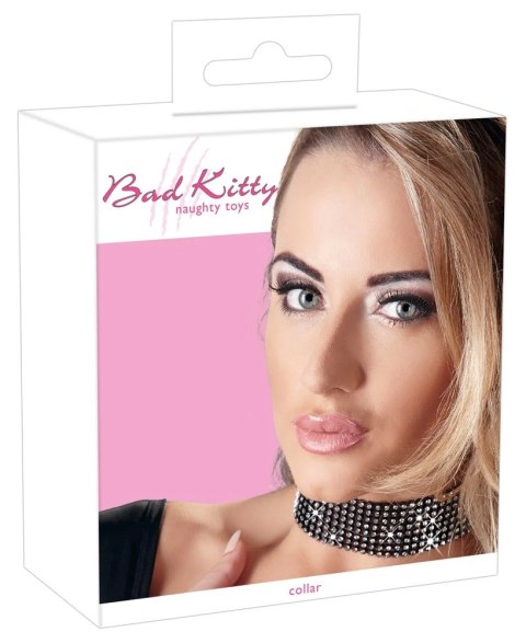 Bad Kitty - Czarna Błyszcząca Obroża Do Niewoli Bad Kitty - Czarna Błyszcząca Obroża Do Niewoli