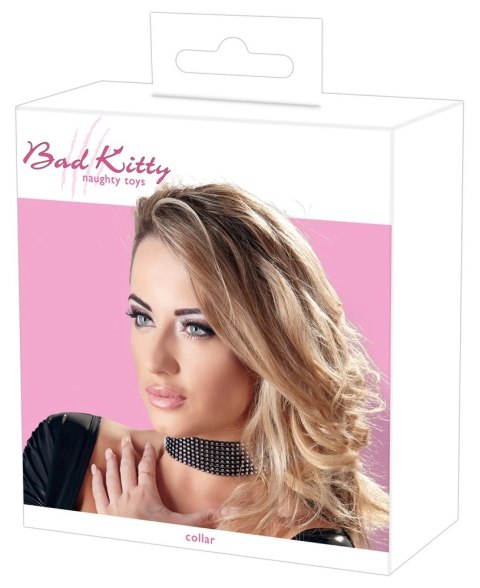 Bad Kitty - Czarna Błyszcząca Obroża Do Niewoli Bad Kitty - Czarna Błyszcząca Obroża Do Niewoli