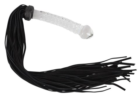 Bad Kitty - Czarny Pejcz Z Końcówką Dildo Bad Kitty - Czarny Pejcz Z Końcówką Dildo