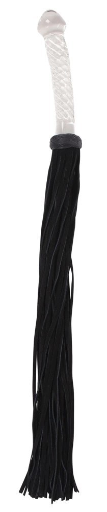 Bad Kitty - Czarny Pejcz Z Końcówką Dildo Bad Kitty - Czarny Pejcz Z Końcówką Dildo