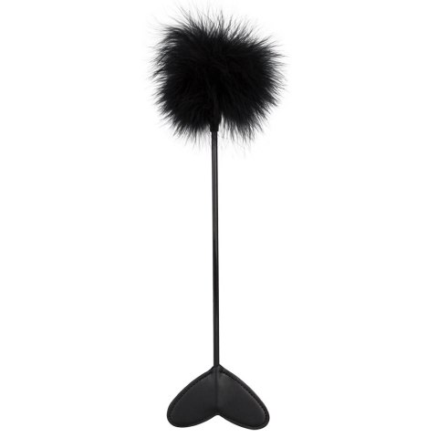 Bad Kitty - Dwustronna Packa Z Piórkiem Czarna Bad Kitty - Dwustronna Packa Z Piórkiem Czarna