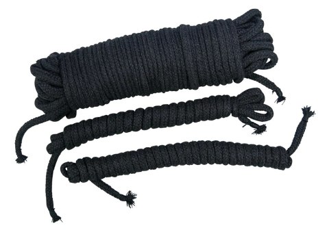 Bad Kitty - Liny Do Wiązania Swojego Partnera Czarne Bad Kitty - Liny Do Wiązania Swojego Partnera Czarne