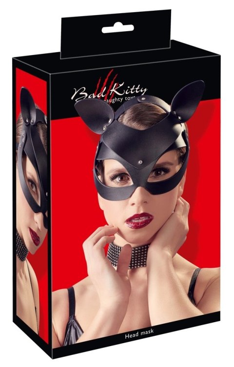 Bad Kitty - Maska Kota Z Uszami I Małymi Ćwiekami Bad Kitty - Maska Kota Z Uszami I Małymi Ćwiekami