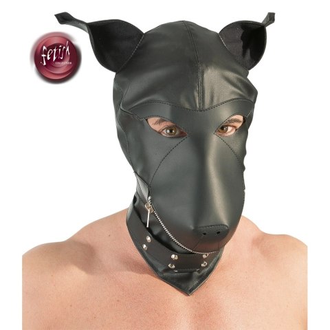 Fetish Collection - Maska Na Głowę Psa Z Uszami Fetish Collection - Maska Na Głowę Psa Z Uszami