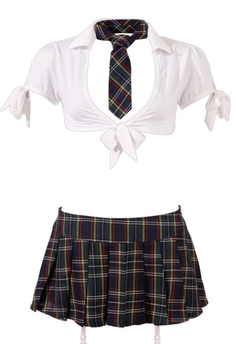 Cottelli COSTUMES - Seksowny Kostium Gorącej Uczennicy XS Cottelli COSTUMES - Seksowny Kostium Gorącej Uczennicy XS