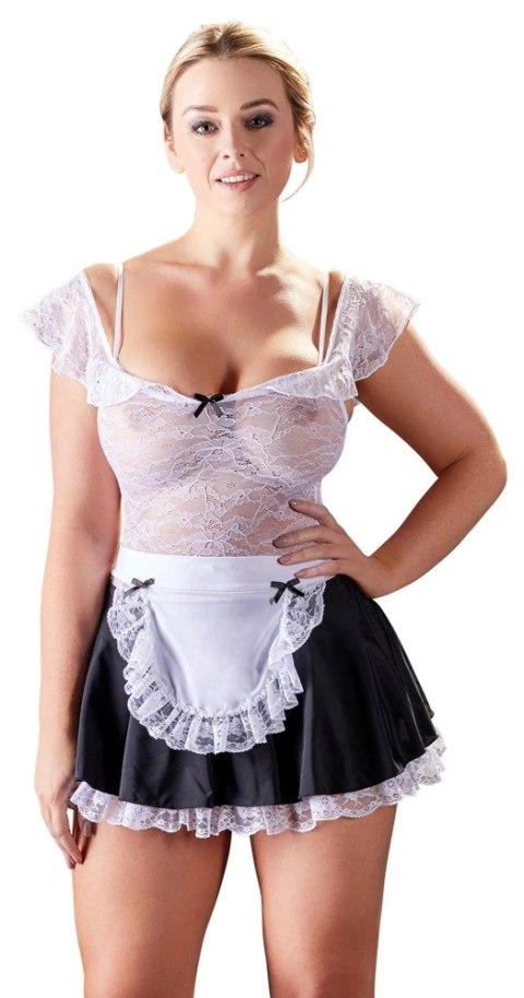 Cottelli COSTUMES - Zmysłowy Kostium Gorącej Pokojówki S Cottelli COSTUMES - Zmysłowy Kostium Gorącej Pokojówki S
