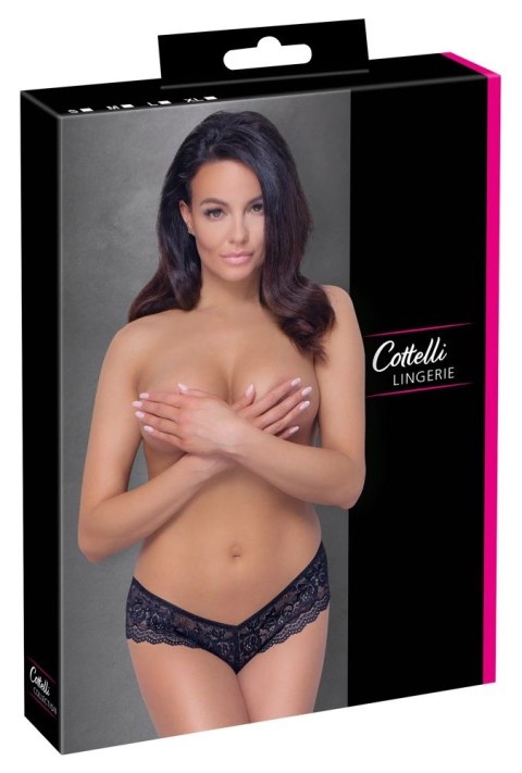 Cottelli LINGERIE - Wysokie Stringi Z Delikatnej Elastycznej Koronki XL Cottelli LINGERIE - Wysokie Stringi Z Delikatnej Elastycznej Koronki XL