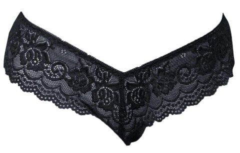 Cottelli LINGERIE - Wysokie Stringi Z Delikatnej Elastycznej Koronki XL Cottelli LINGERIE - Wysokie Stringi Z Delikatnej Elastycznej Koronki XL